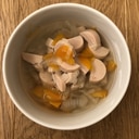 【ホットクック】魚肉ソーセージの野菜スープ